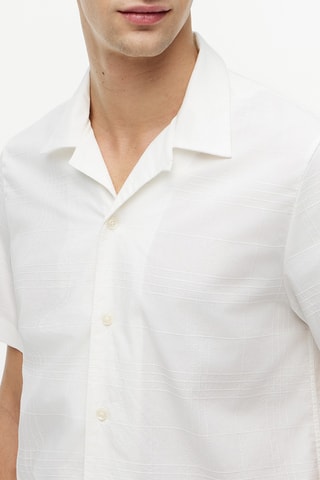 Chemise regular - Ecru