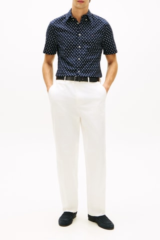 Chemise regular - Bleu nuit