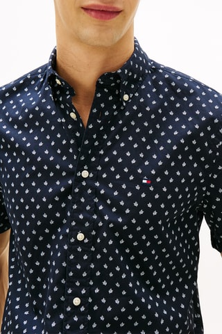 Chemise regular - Bleu nuit