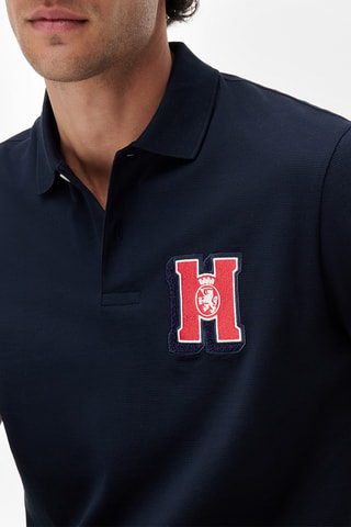 Polo regular - Bleu marine