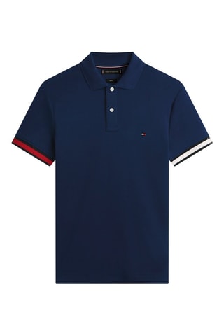 Polo slim - Bleu marine