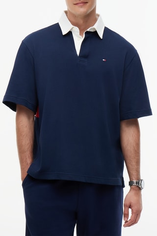 Polo regular - Bleu marine