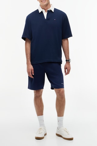 Polo regular - Bleu marine