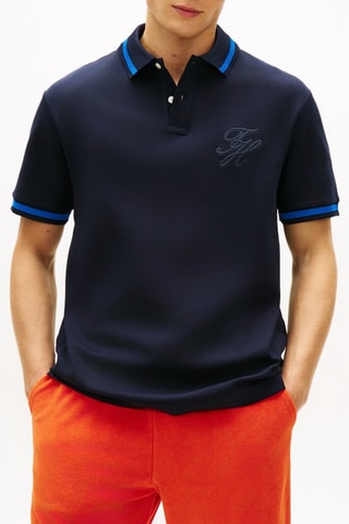 Polo regular - Bleu