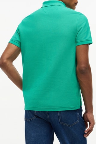 Polo regular en coton biologique - Vert