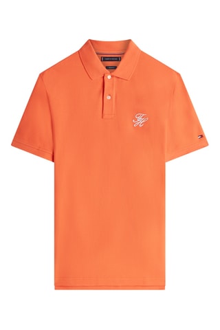 Polo regular en coton biologique - Orange