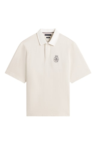 Polo relaxed - Ecru