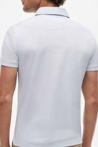 Polo slim regular - Ciel