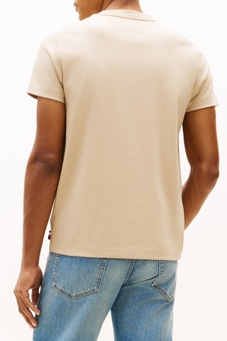 T-shirt slim - Marron clair