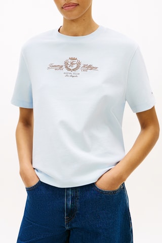 T-shirt relaxed - Ciel
