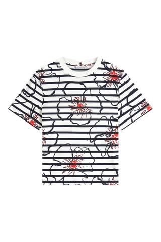 T-shirt regular - Bleu marine