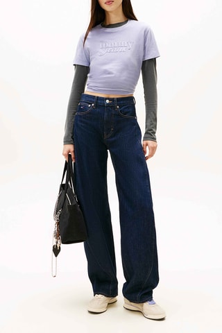 T-shirt regular - Bleu-gris