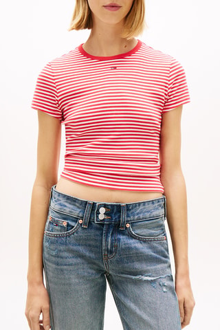 T-shirt slim - Rouge