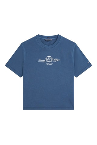 T-shirt relaxed - Bleu marine