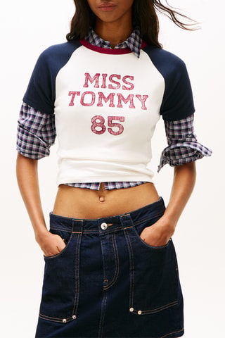 T-shirt slim - Blanc