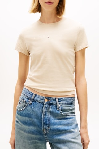 T-shirt slim - Ecru