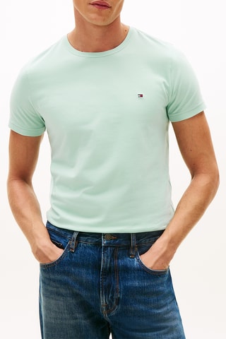 T-shirt slim - Vert d’eau