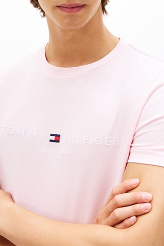 T-shirt slim - Rose poudré