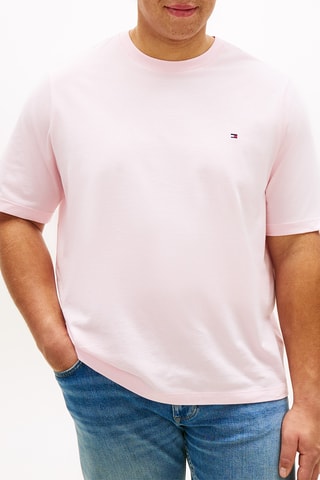 T-shirt regular - Rose poudré