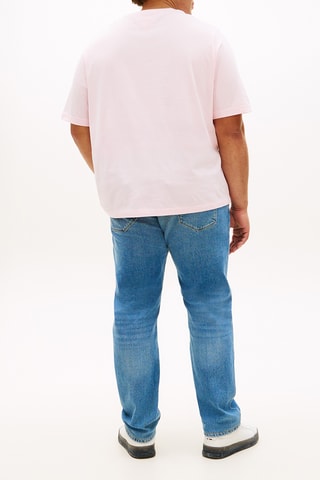 T-shirt regular - Rose poudré