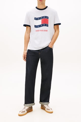 T-shirt regular - Gris clair chiné