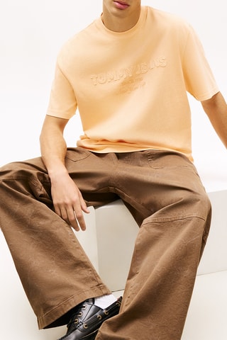 T-shirt regular - Orange