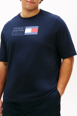 T-shirt regular - Bleu marine