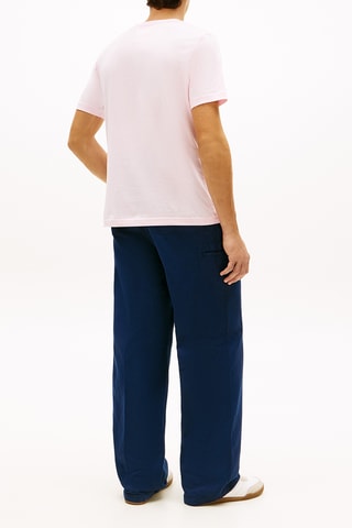 T-shirt regular - Rose poudré