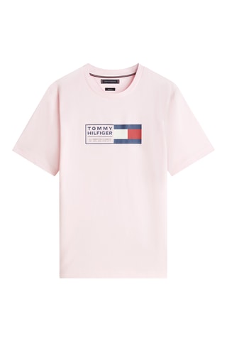 T-shirt regular - Rose poudré