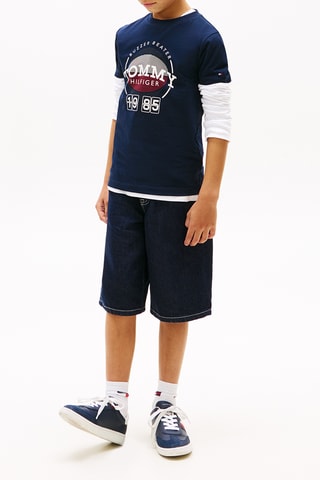 T-shirt regular - Bleu marine