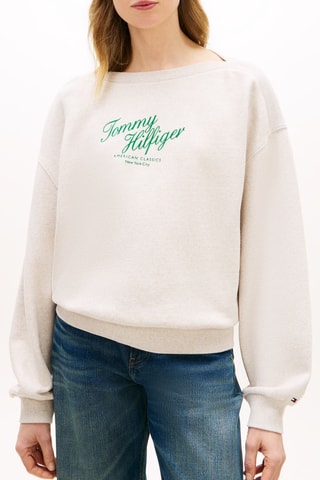 Sweat relaxed - Beige chiné