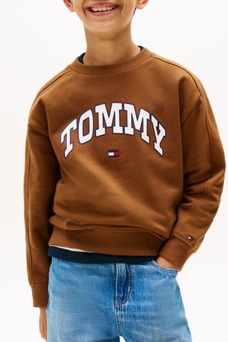 Sweat - Marron et blanc