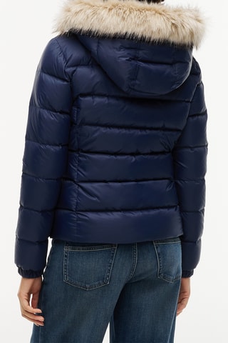Doudoune à capuche - Bleu marine