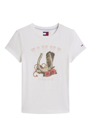 T-shirt slim - Blanc