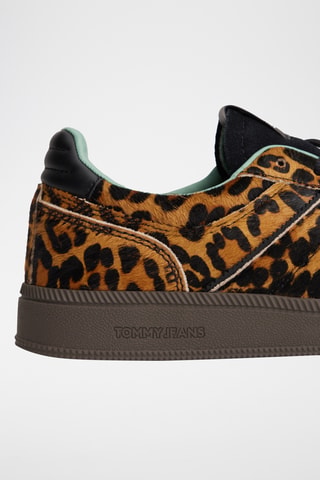 Baskets en cuir - Ivoire