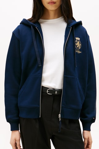 Sweat à capuche - Bleu marine