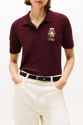 Polo regular - Bordeaux