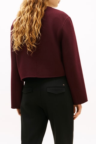 Veste en laine - Bordeaux