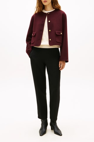 Veste en laine - Bordeaux