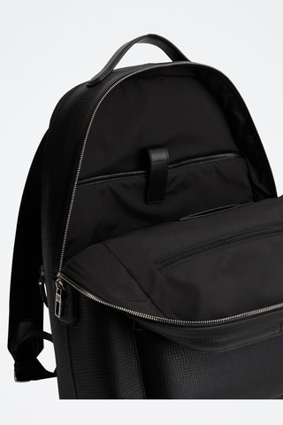 Sac à dos en cuir - Noir