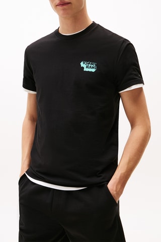 T-shirt slim - Noir