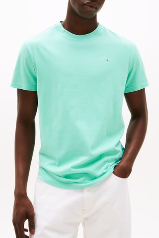 T-shirt slim - Vert d'eau