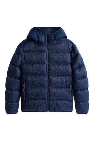 Doudoune à capuche - Bleu marine