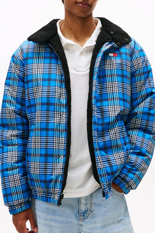 Veste réversible - Indigo et noir