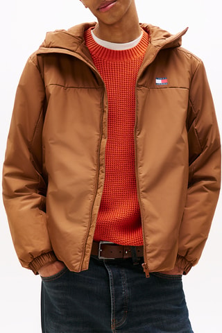 Veste à capuche - Marron clair