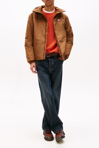 Veste à capuche - Marron clair