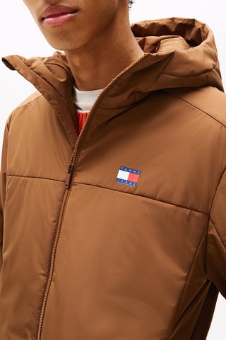 Veste à capuche - Marron clair