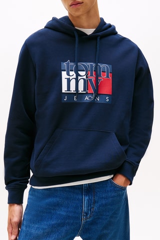 Sweat à capuche - Bleu marine