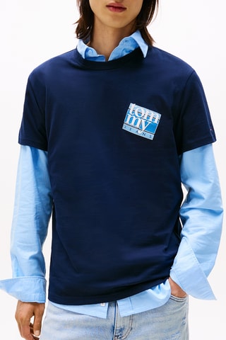T-shirt regular - Blue marine