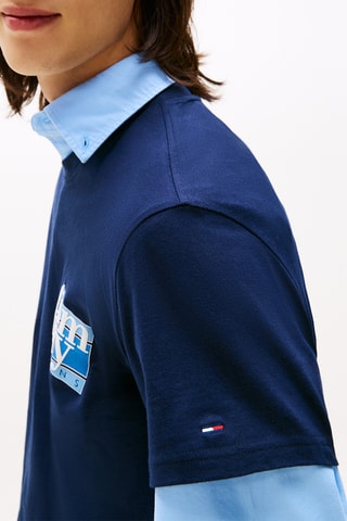 T-shirt regular - Blue marine